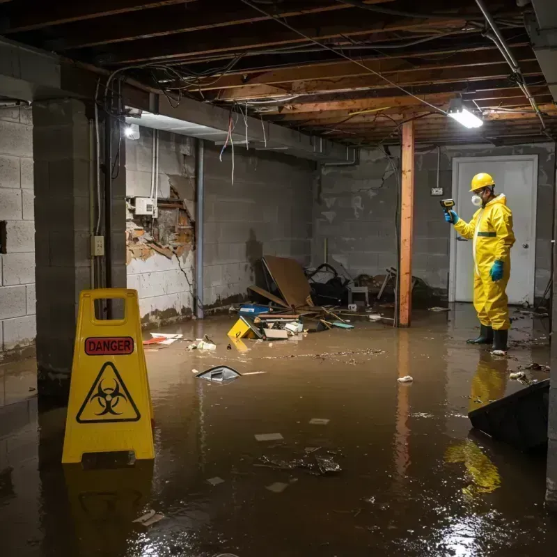 Flooded Basement Electrical Hazard in Douglas County, CO Property